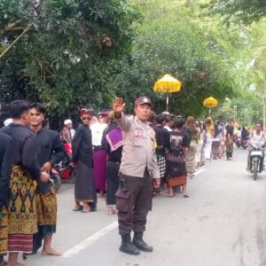 Pengamanan Adat Nyongkolan di Lombok Barat Berjalan Lancar dan Tertib