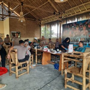PJU dan Pejabat OMP Polres Lombok Utara Laksanakan Pemeriksaan Kesehatan