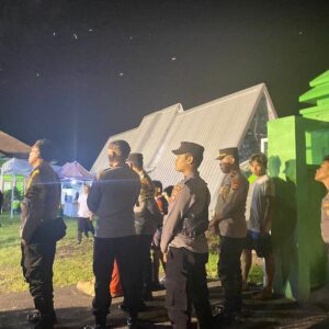 Polres Lombok Utara Amankan Perayaan HUT MAS ke 26 di Desa Senaru Kecamatan Bayan