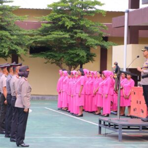 40 Personel Polres Lombok Utara Naik Pangkat
