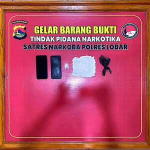 Jaringan Narkoba Lintas Kabupaten Dibongkar di Lombok Barat: Seorang Montir Ditangkap