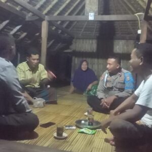 Polsek Gangga Sambang Tokoh Masyarakat, Upaya Polri Ciptakan Kamtibmas Yang Aman
