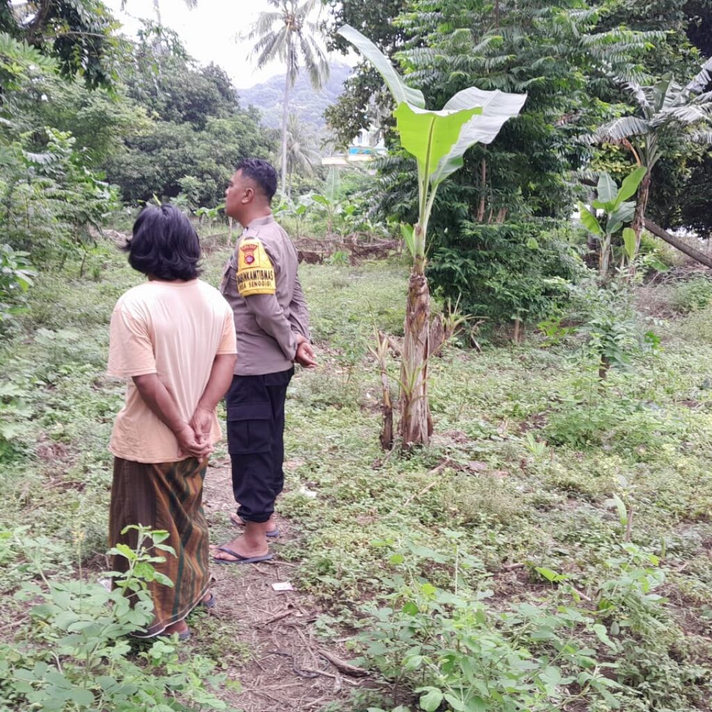 Polisi Ajak Warga Manfaatkan Lahan Kosong untuk Ketahanan Pangan