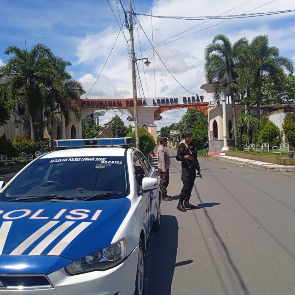 Pasca Lebaran, Polisi Lombok Barat Gencar Patroli Antisipasi Kejahatan