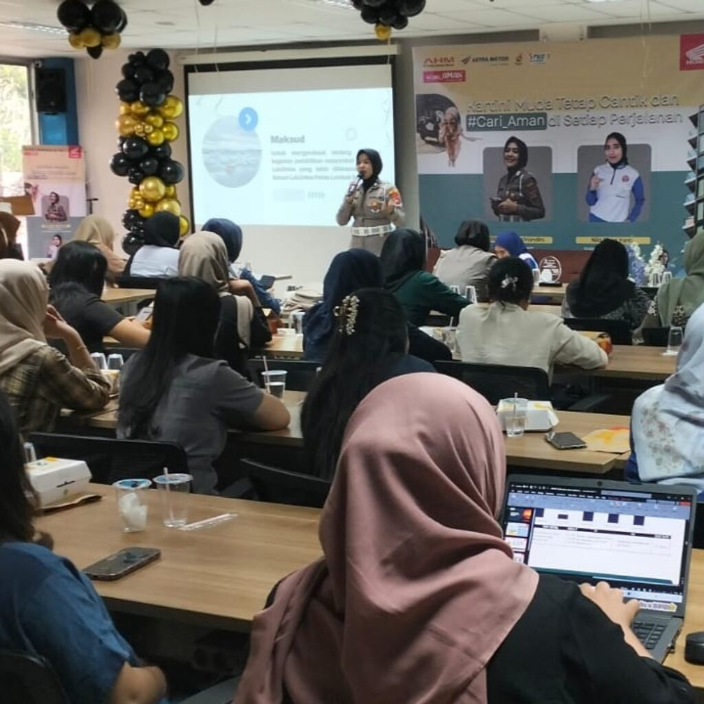 Hari Kartini, Polres dan Honda Tekankan Budaya Safety Riding