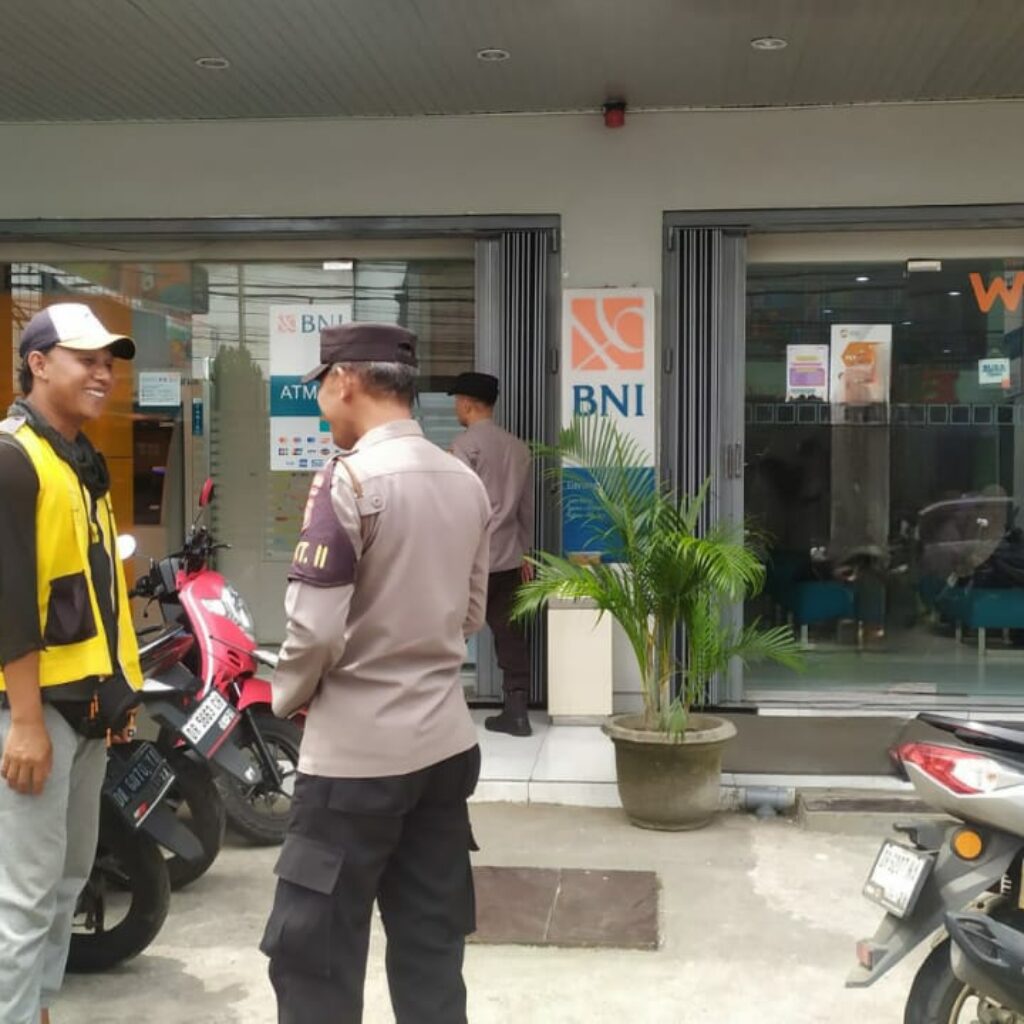 Polsek Gerung Gencar Patroli di Objek Vital, Cegah 3C dan Premanisme