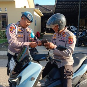 Propam Polres Lombok Barat Gelar Gaktibplin, Pastikan Disiplin Anggota Terjaga