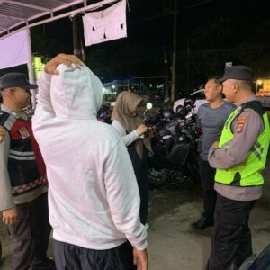 Polsek Tanjung, Ciptakan Kamtibmas Dengan Patroli Malam