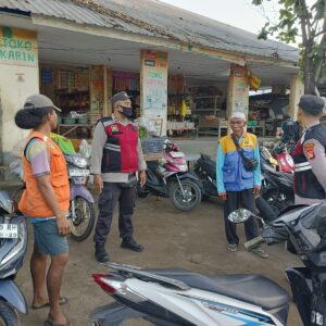 Cegah Curanmor Polsek Tanjung Imbau Tukang Parkir