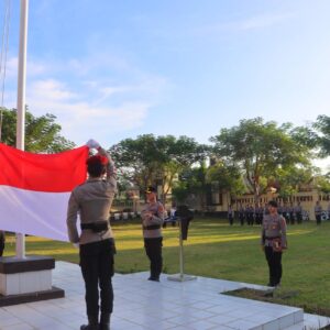 Kapolres Lombok Utara Pimpin Upacara Peringatan Hari Kebangkitan Nasional ke-117