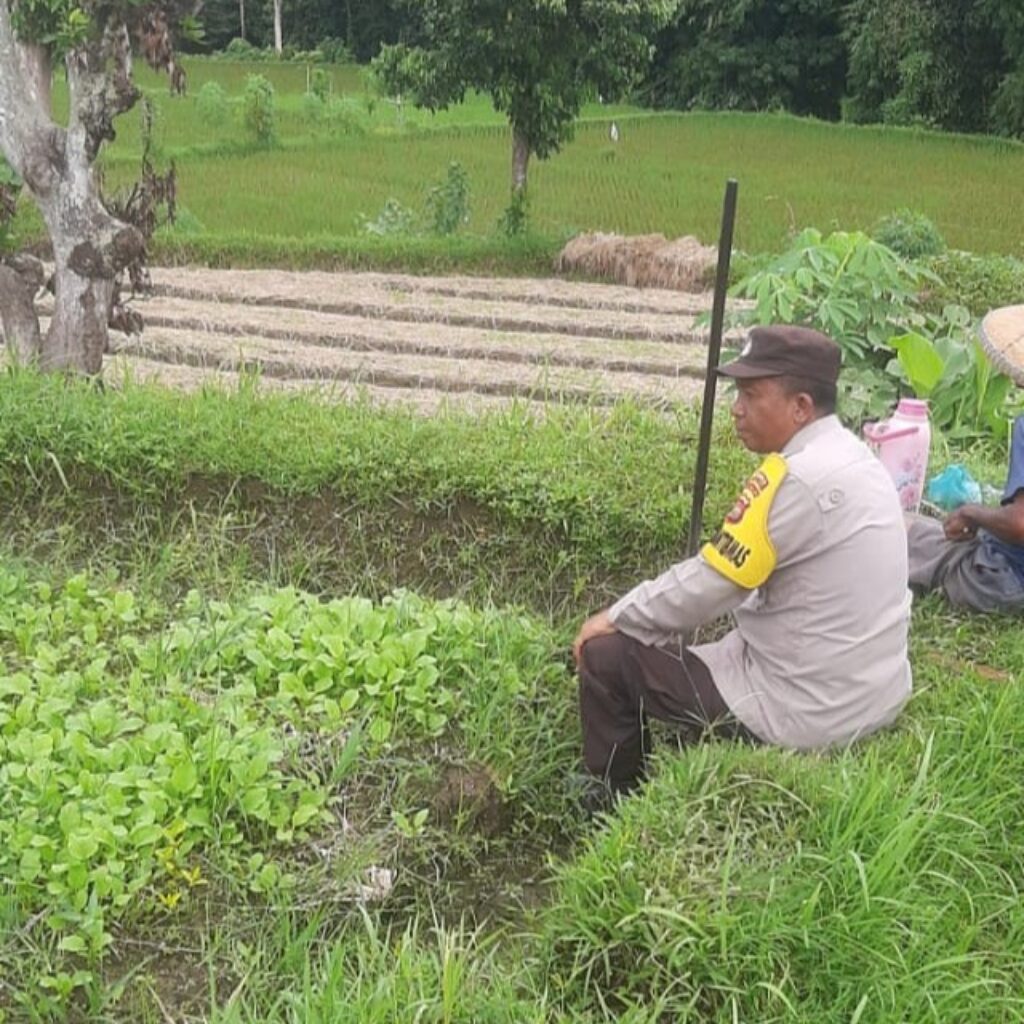 Polri Dorong Ketahanan Pangan di Desa Montong Are