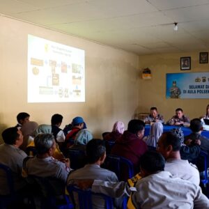 Polsek Gerung dan PPL Bersinergi Wujudkan Tata Niaga Jagung Berkeadilan
