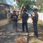 Gerebek Judi Sabung Ayam, Polsek Rastim Sita 4 Ekor Ayam Aduan dan Gelanggang