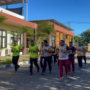 Polres Lombok Utara Gelar Tes Kesamaptaan Jasmani Semester II Tahun 2025