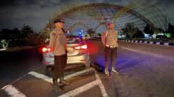 Polsek Kediri Intensifkan Patroli Malam di Jalan BIL Cegah Kejahatan Jalanan