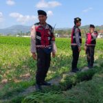 Polres Lombok Barat Pantau Ketahanan Pangan di Desa Tempos