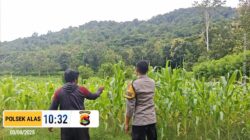 Bhabinkamtibmas Labuhan Alas Ajak Warga Manfaatkan Lahan Kering untuk Ketahanan Pangan