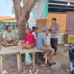 Sat Binmas Polres Lombok Utara Berikan Penyuluhan Kamtibmas kepada Komunitas Ojek