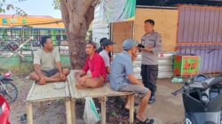Sat Binmas Polres Lombok Utara Berikan Penyuluhan Kamtibmas kepada Komunitas Ojek