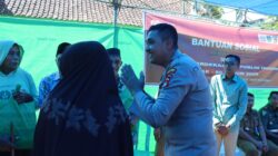 Polres Bima Kota Bersama BMWI Gelar Bansos Merah Putih Sambut HUT RI ke-80 Tahun 2025