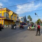 Unit Patmor dan Sat Lantas Polres Dompu Gelar Rawan Pagi dalam Rangka KRYD