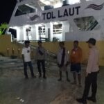 Polsek Kawasan Pelabuhan Laut Bima Gelar Patroli Rutin, Jaga Kondusifitas di Area Pelabuhan