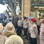 Polres Dompu Amankan Aksi Unjuk Rasa Aliansi Honorer Non-Database BKN Gagal CPNS.